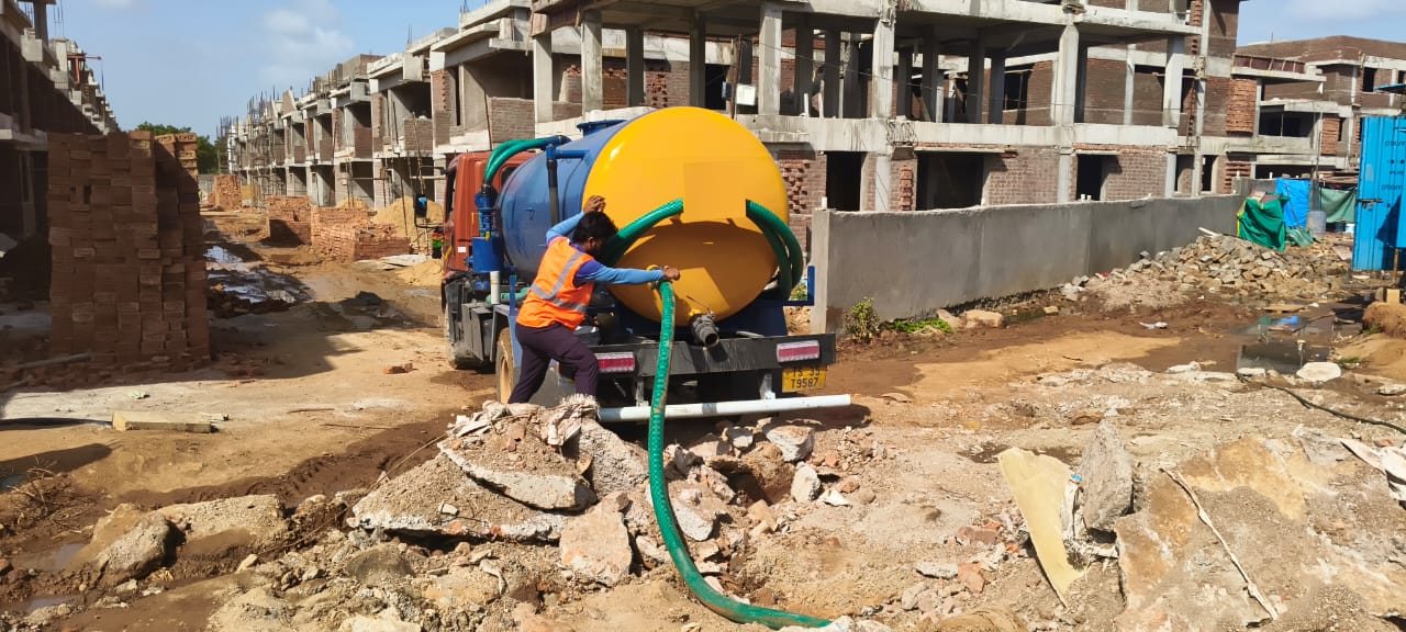 Residential Septic Tank Cleaning in Madhapur